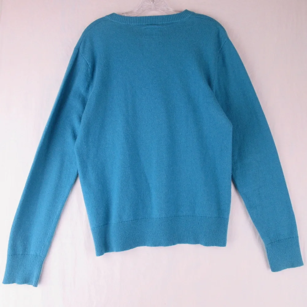 The North Face Blue Knit Pullover Sweater Size M